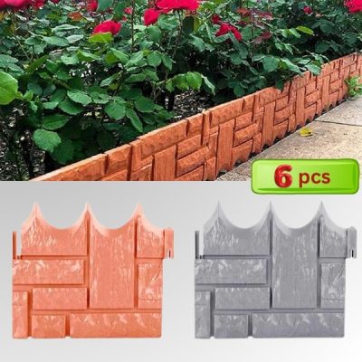 Φράχτης κήπου με σχέδιο τούβλου | TERRABARIC